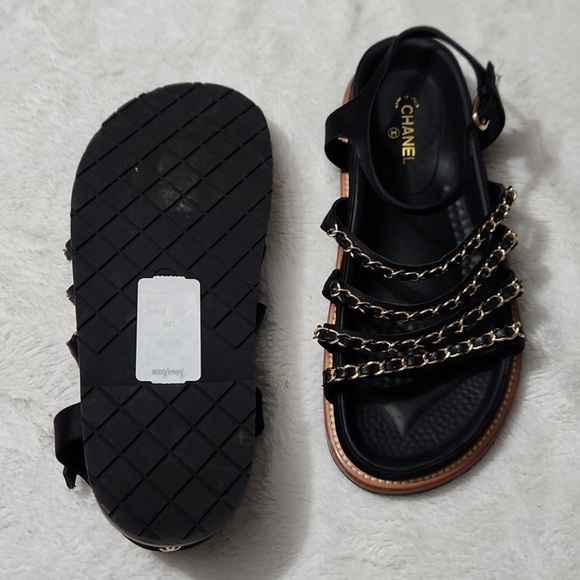 Chanel Chain Link Sandals - Picture 7 of 7
